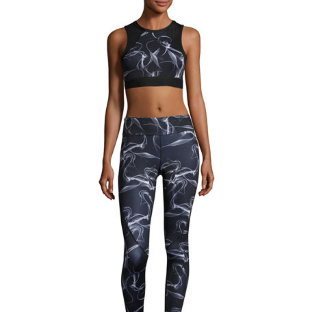 ALALA Printed Cropped Tank / Leggings Set